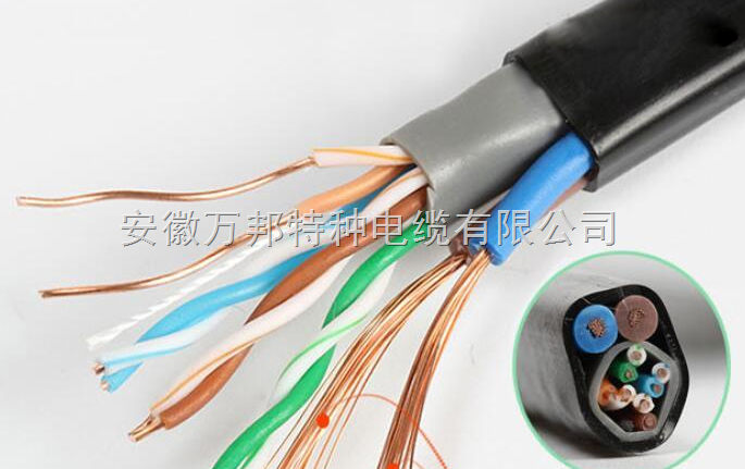 RVV-2*1.0+網線組合電纜